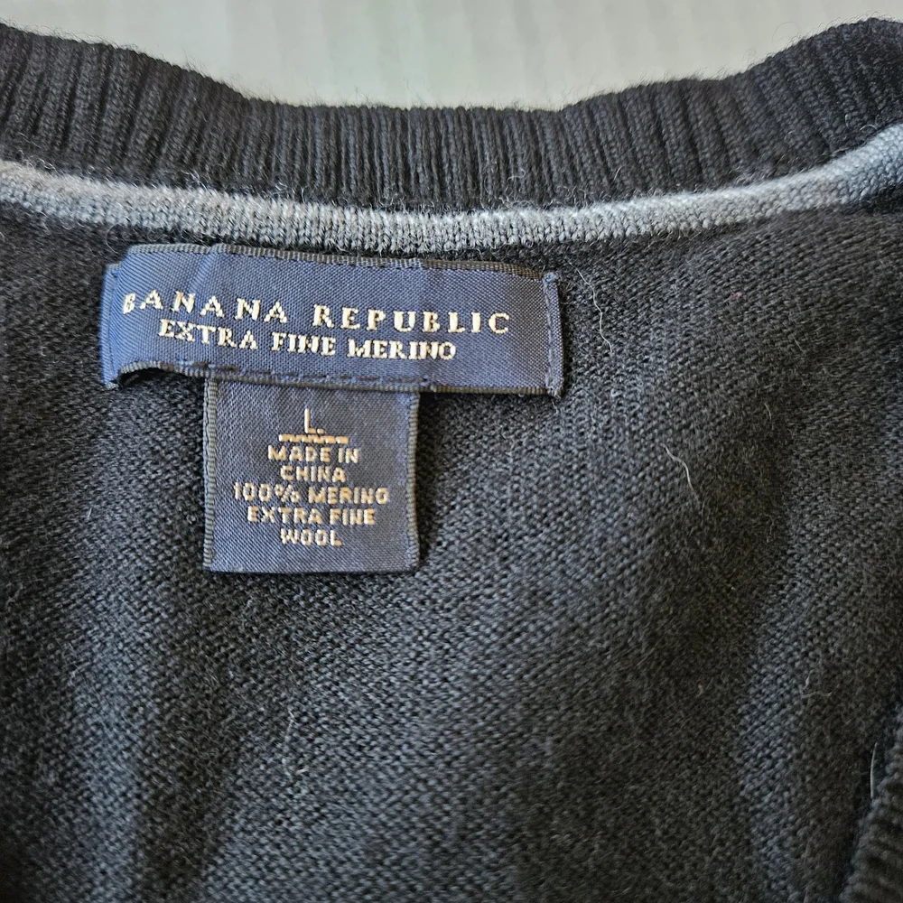 Banana Republic 100% Merino Extra Fine Wool Men's L